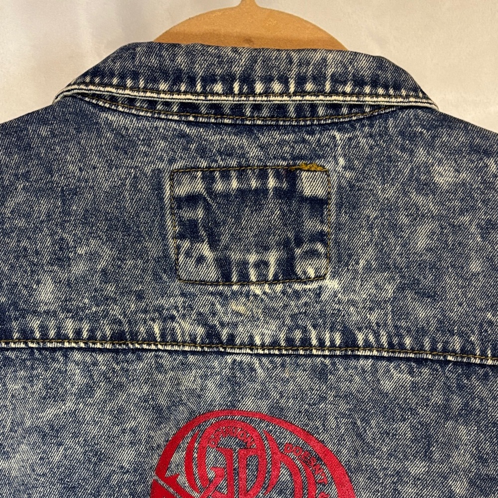 The Style Between Us Acid Wash Denim Jacket - Picture 6 of 10